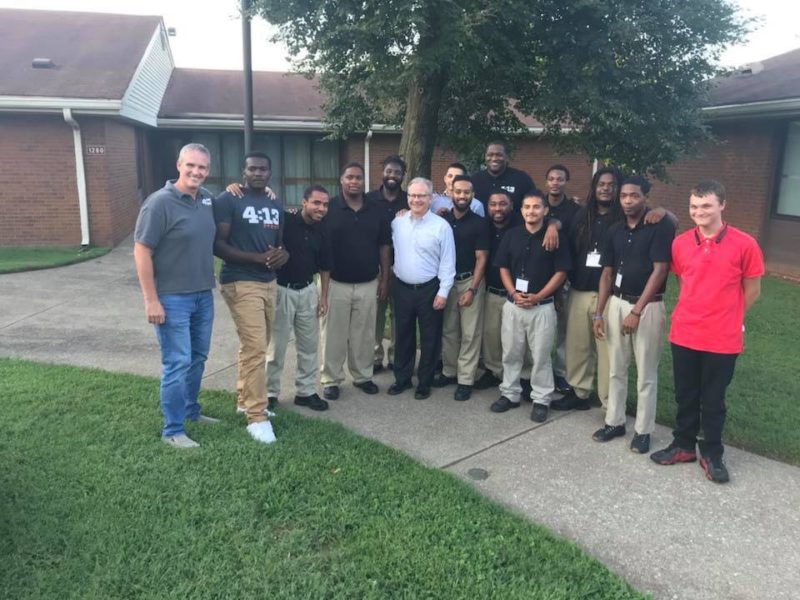 Mayor Briley Visit at 4:13 Strong