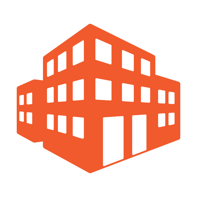 Orange 3D Building