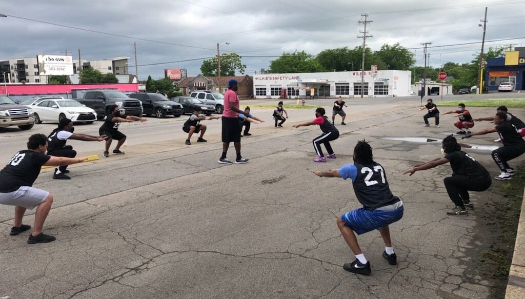 Guys at mental toughness week in May