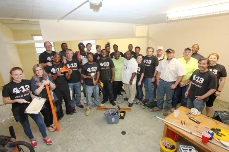 4:13 team photo during remodel